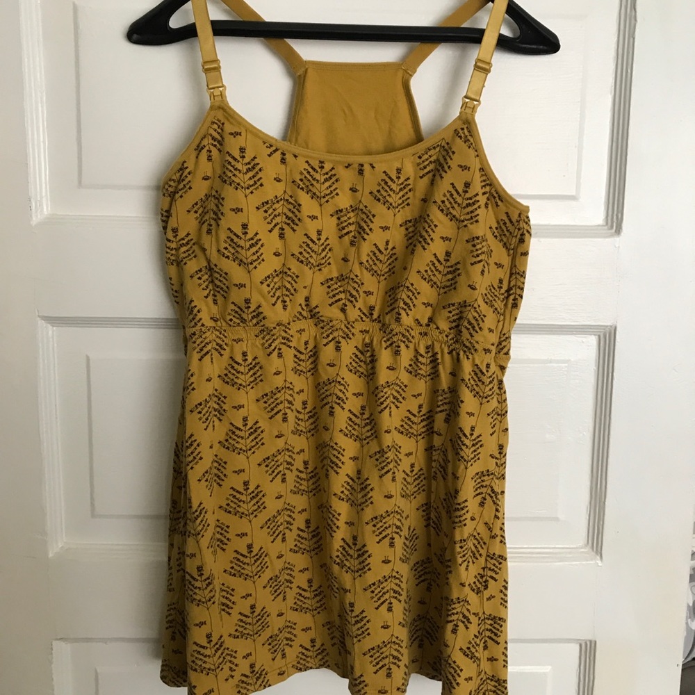 Nursing tank top